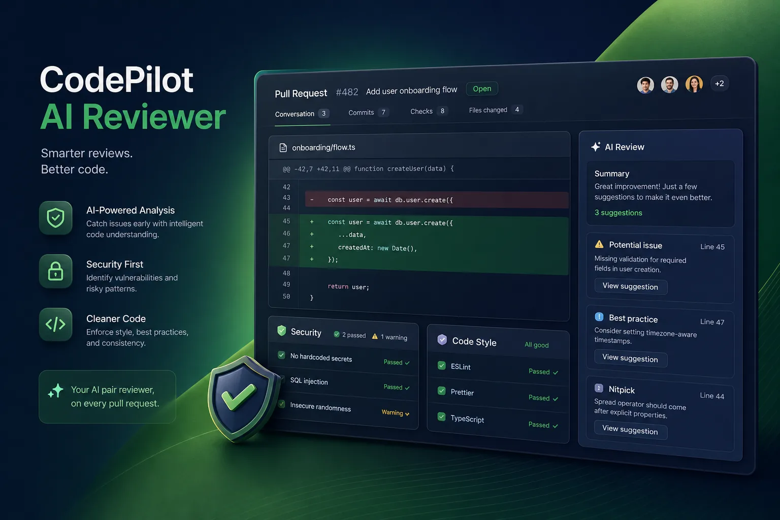 LLM Pull Request Code Review Assistant