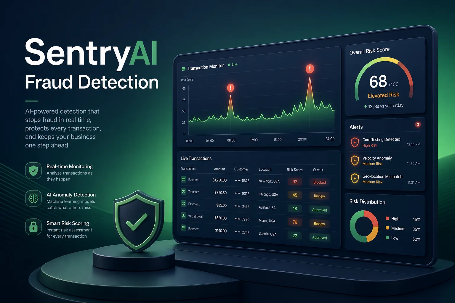 Real-Time Transaction Fraud Detection