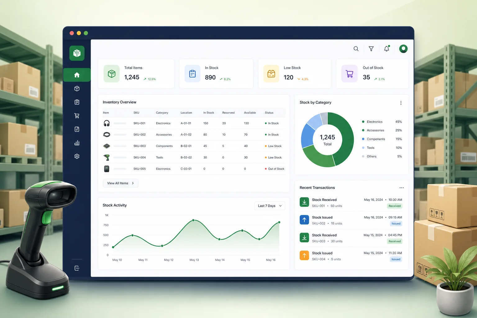 Offline Retail Inventory and Billing App