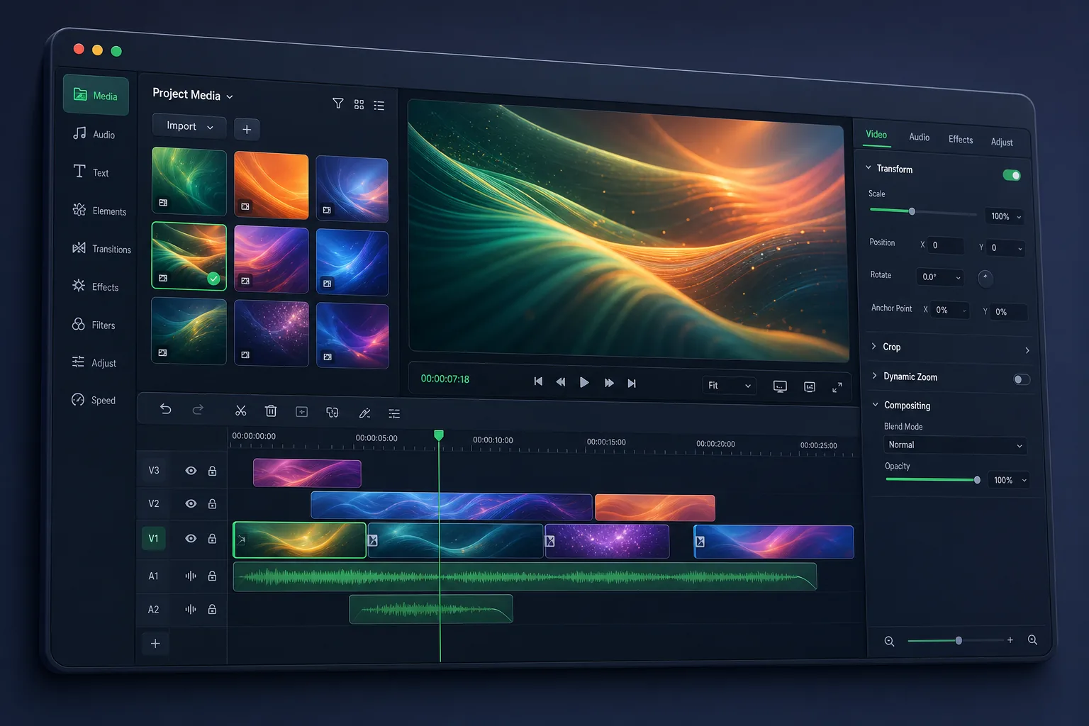 Opus Clip AI Video Clipping Platform — core workflow screen