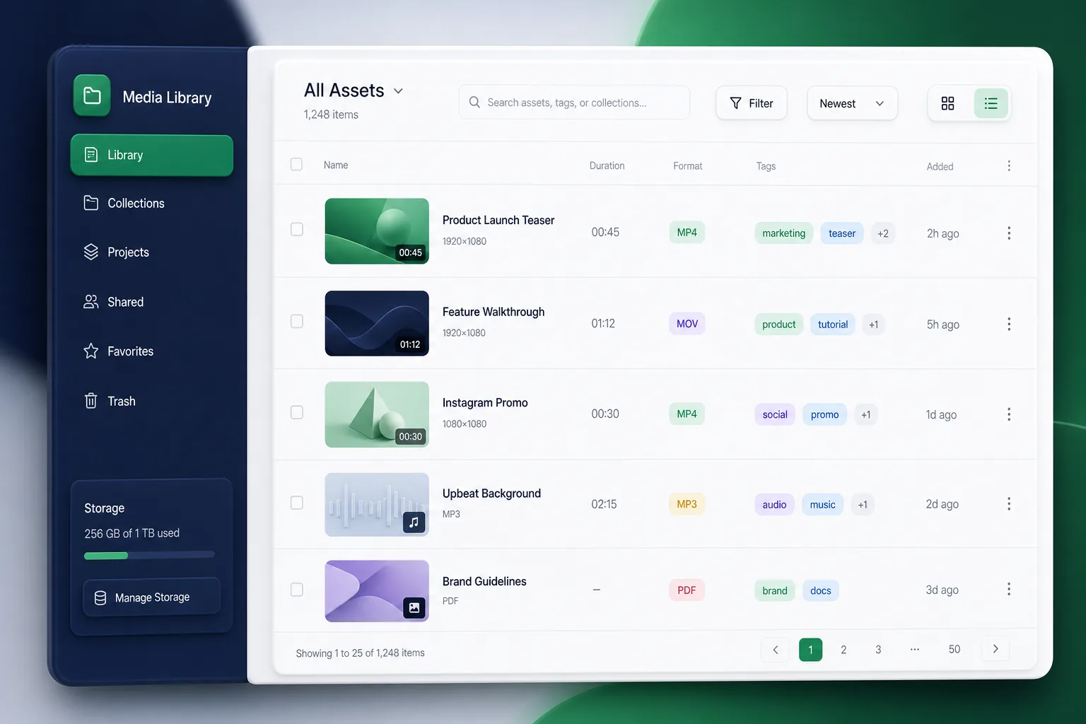 Opus Clip AI Video Clipping Platform — browse and list view