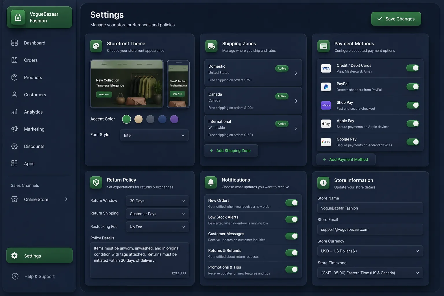 Live Ultimate — settings and configuration