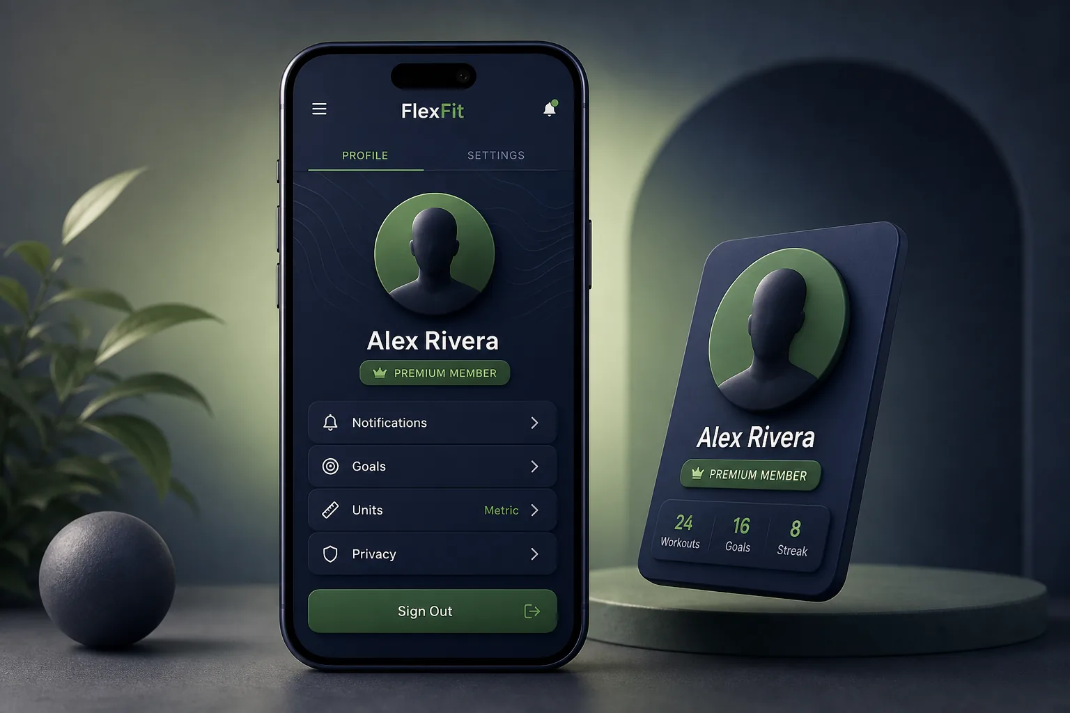 AI Fitness Coach App with Pose Detection — settings and configuration