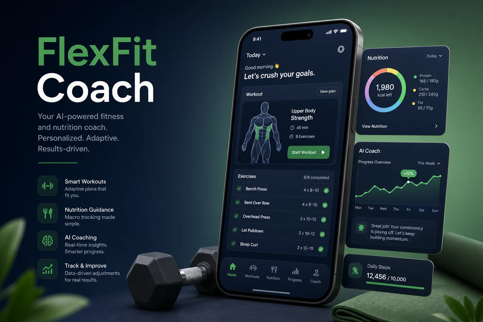 AI Fitness Coach App with Pose Detection