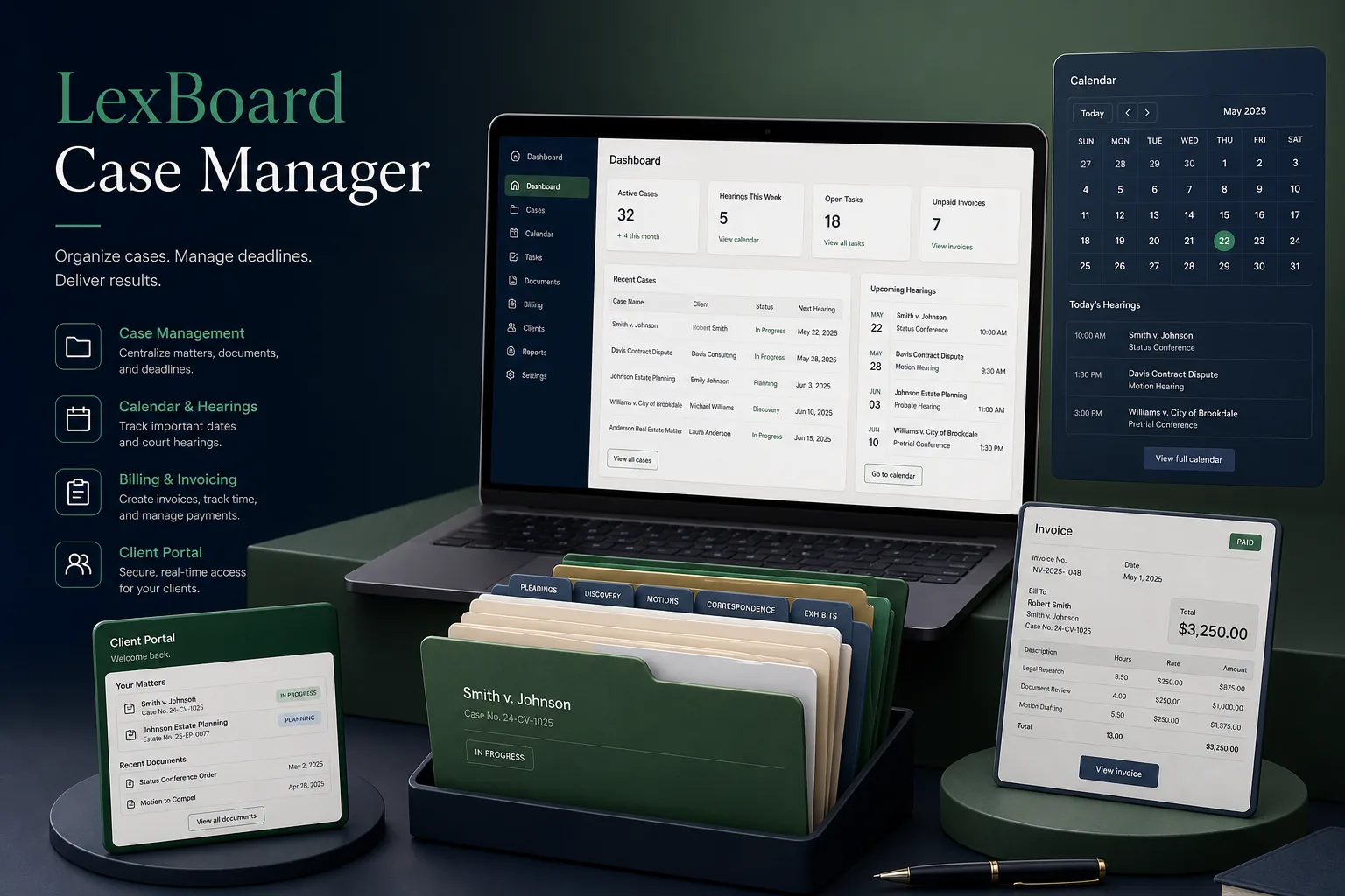 Law Firm Case Management System