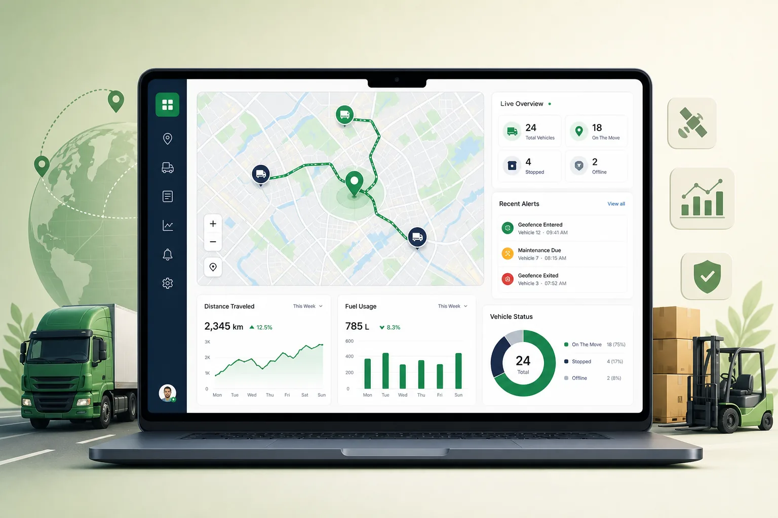 Real-Time Bus Tracking Platform product cover