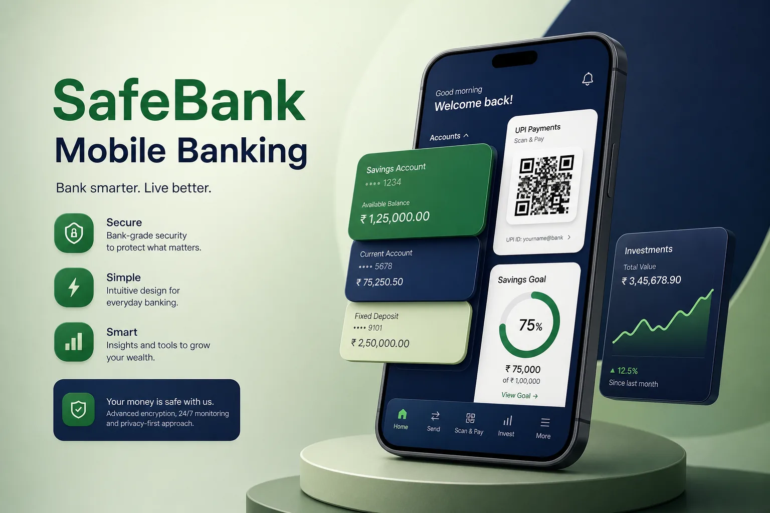 Native Neo-Bank App with Savings Goals