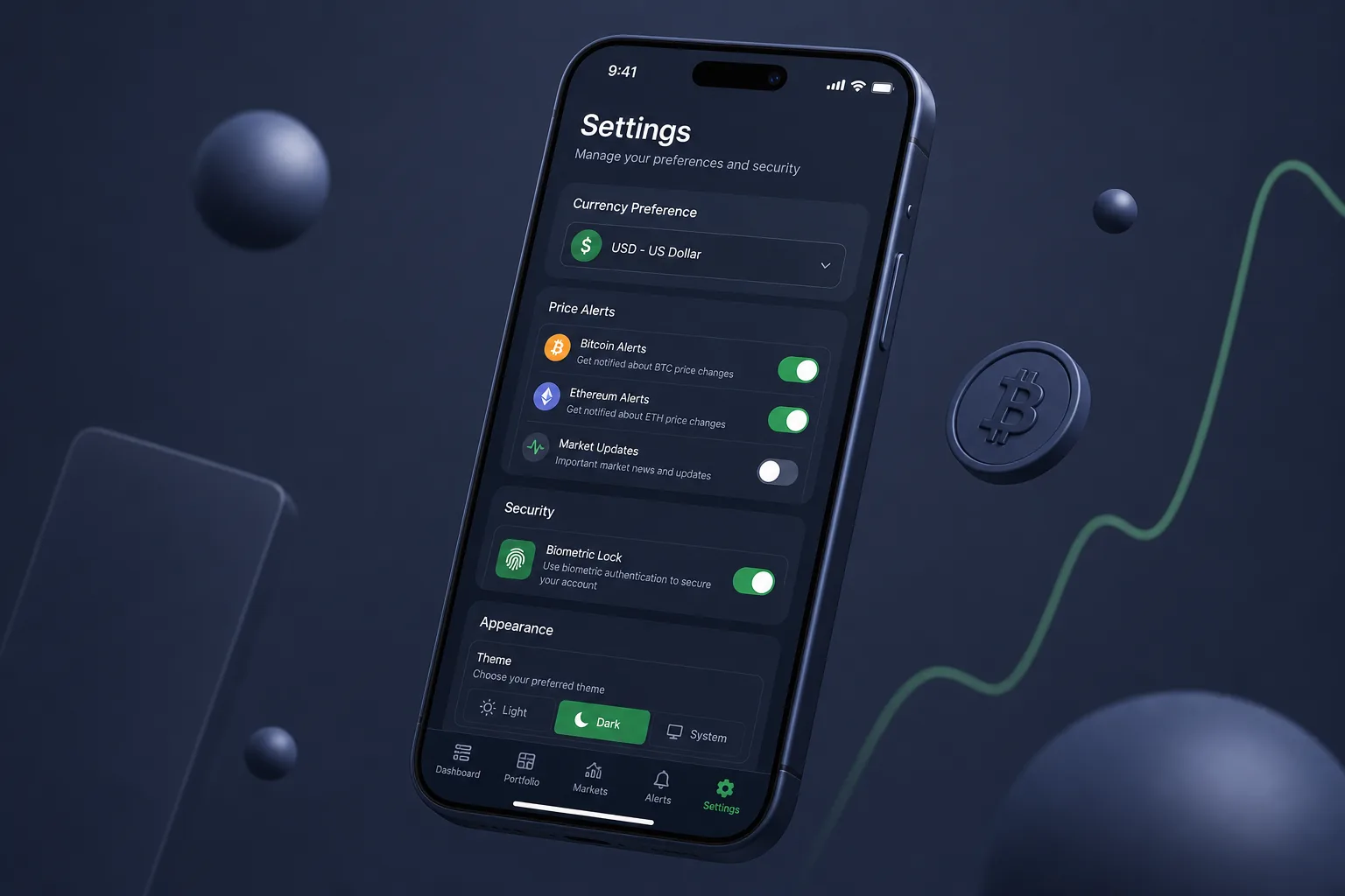 GC Buying Gift Card and Crypto Exchange — settings and configuration