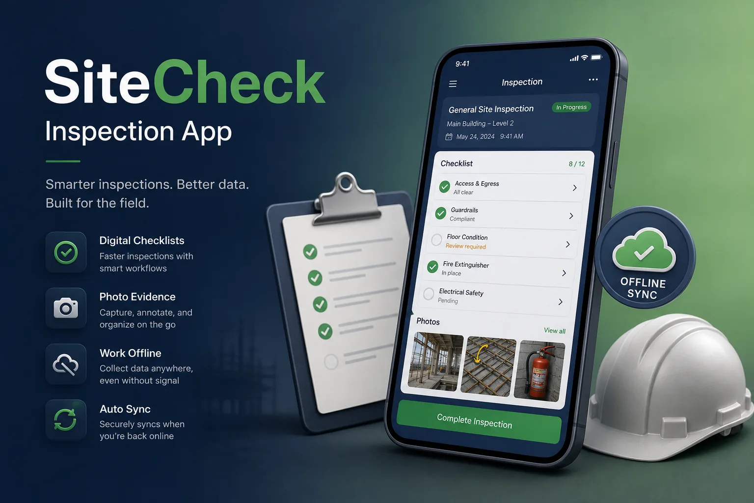 Offline Site Inspection App