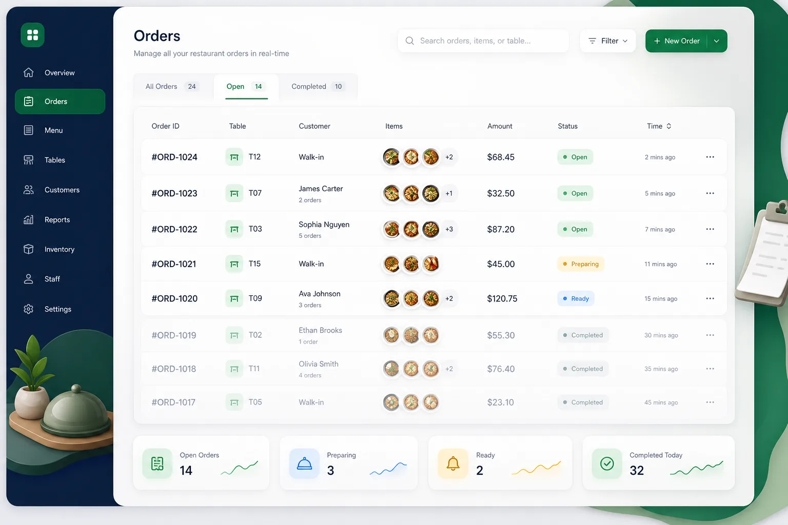 Cloud-Based Retail POS Platform — browse and list view