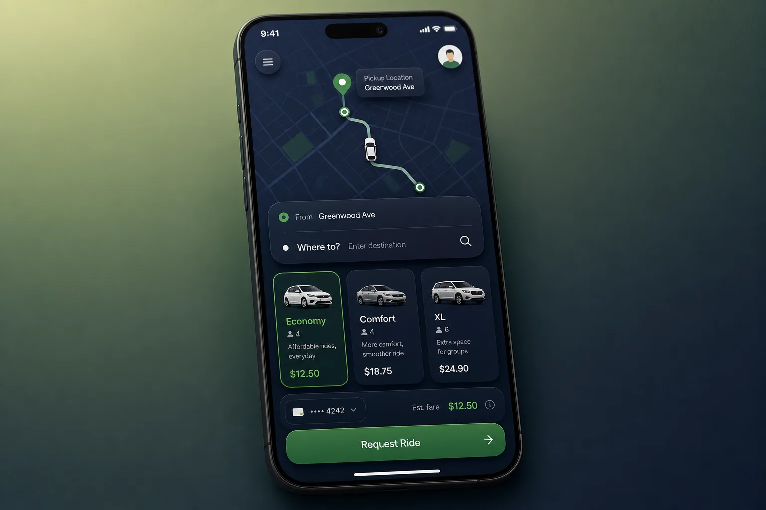 Ride-Hailing App with Surge Pricing — dashboard overview