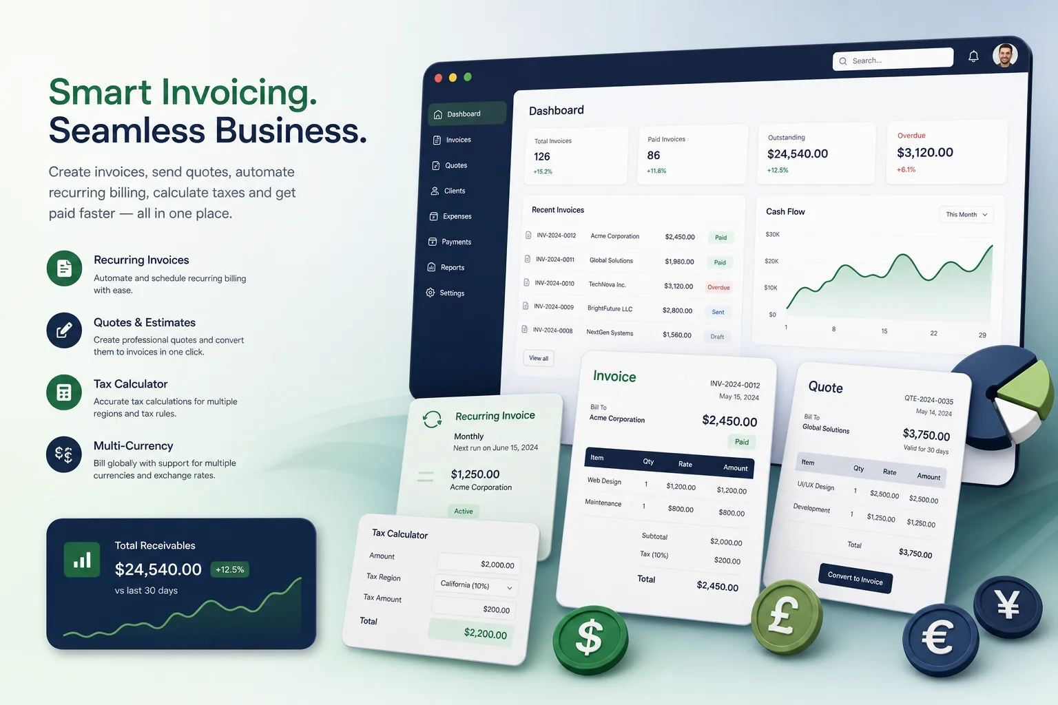 Azure-Hosted Business Management SaaS product cover