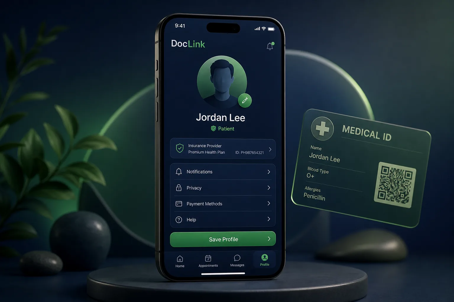 Telemedicine App with E-Prescriptions — settings and configuration