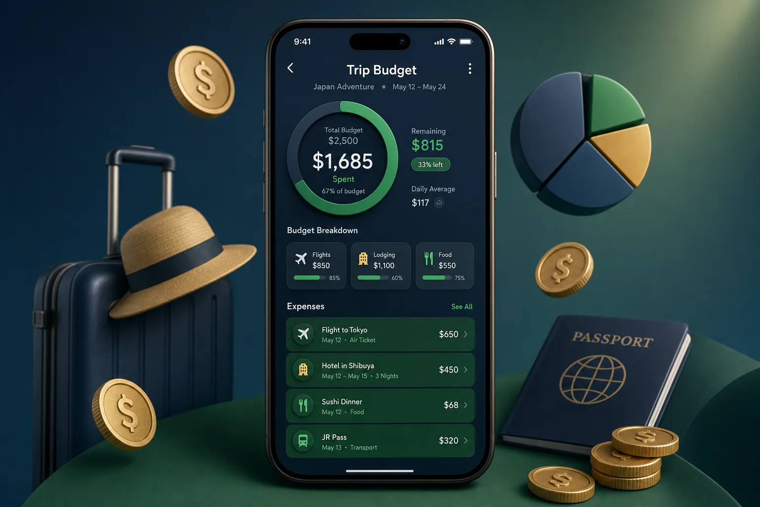 AI Trip Planner with Day-Wise Itineraries — analytics and reporting