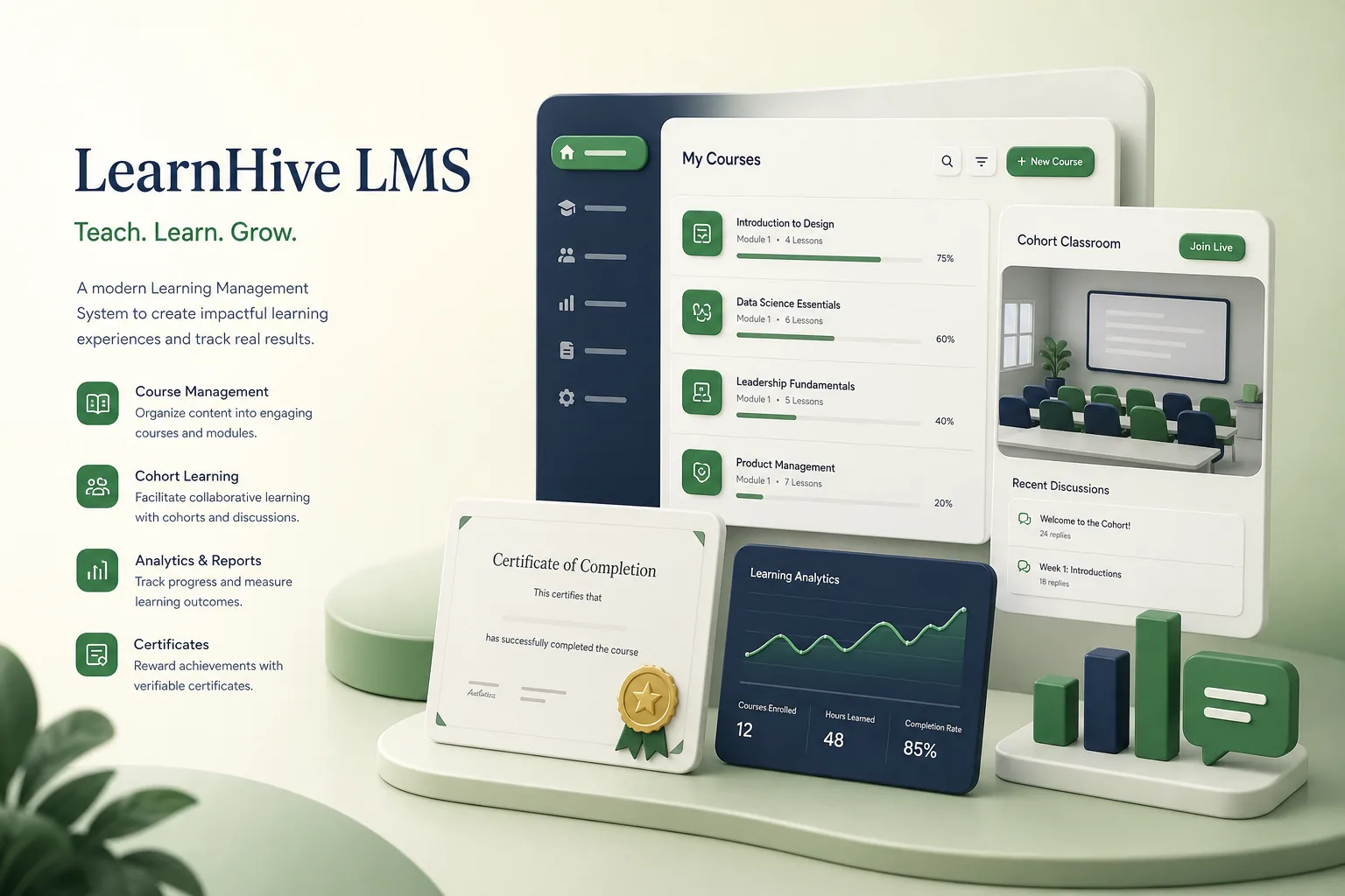 SCORM and xAPI Learning Management System